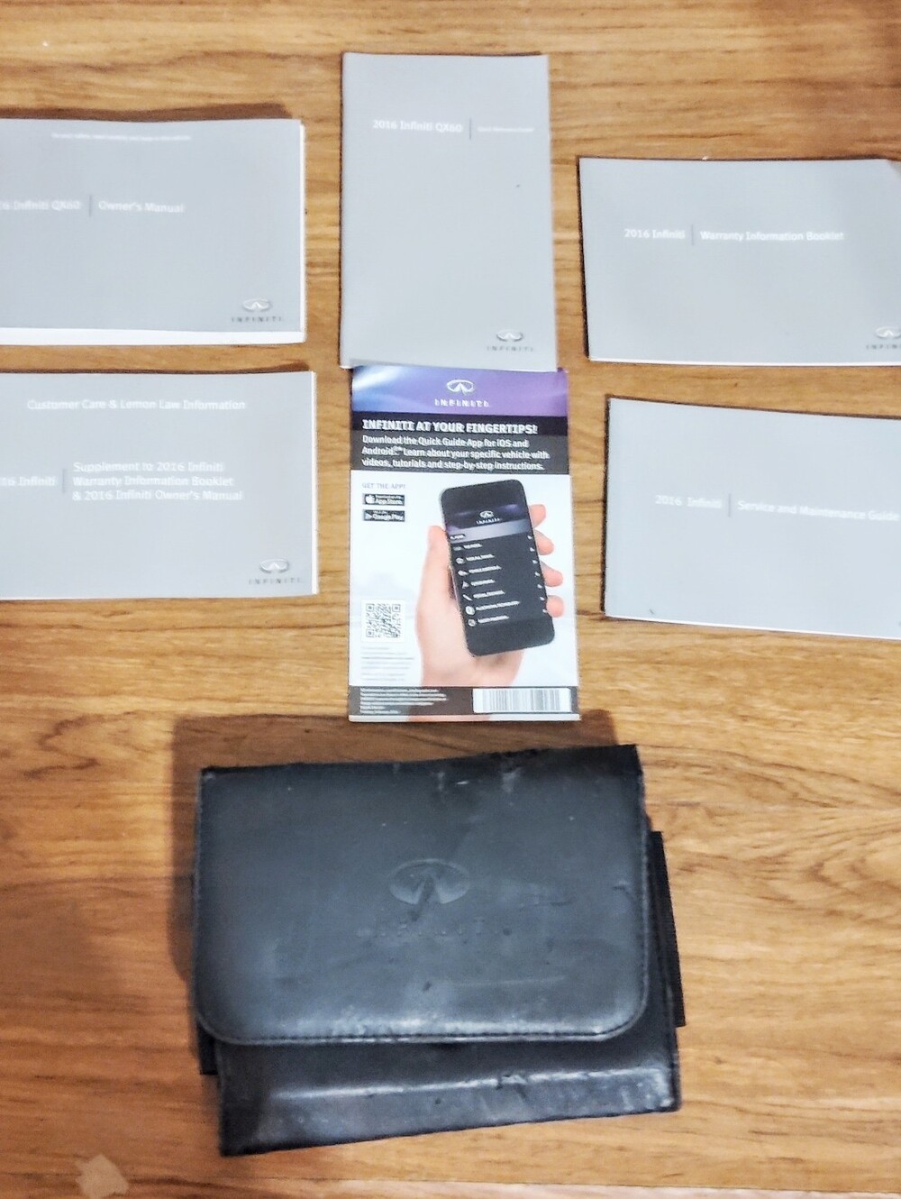 Infiniti QX60 2016 Owners Manual Book OEM